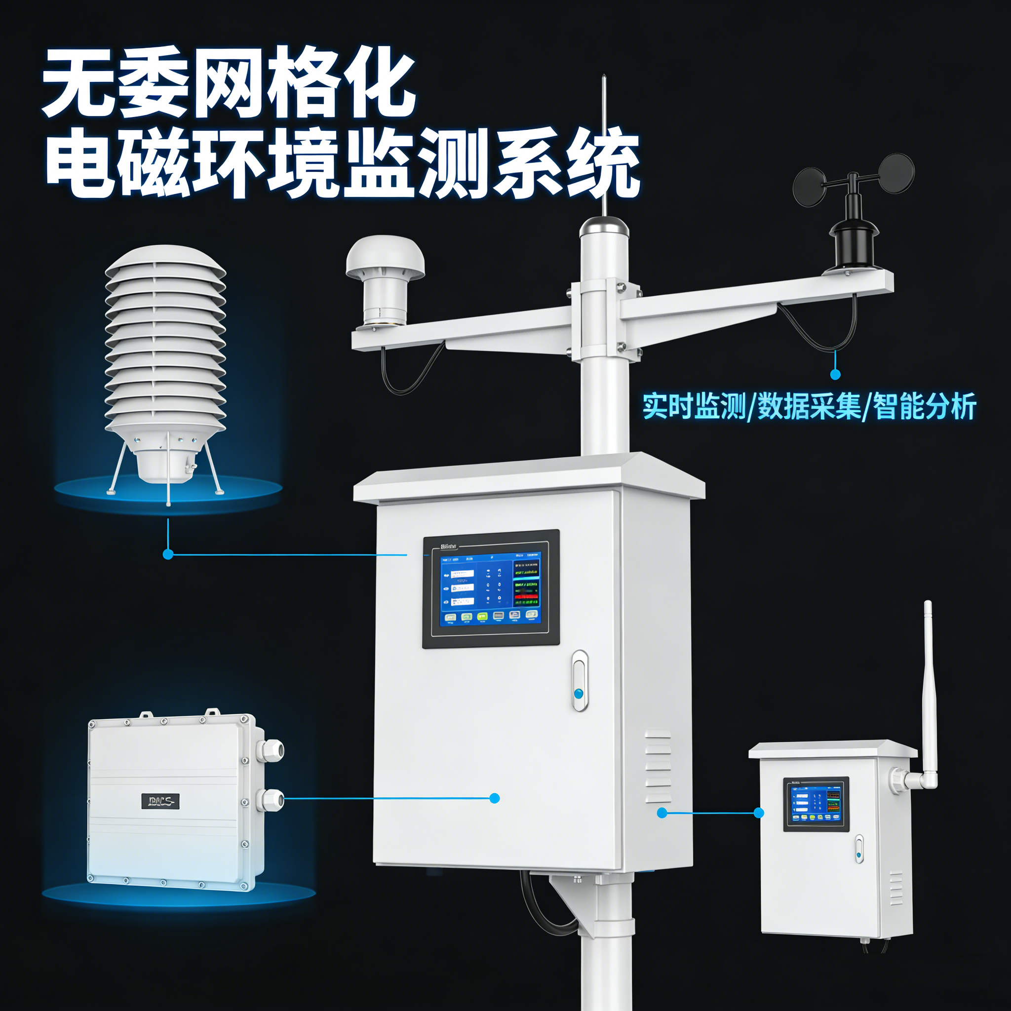 无委网格化电磁环境监测系统